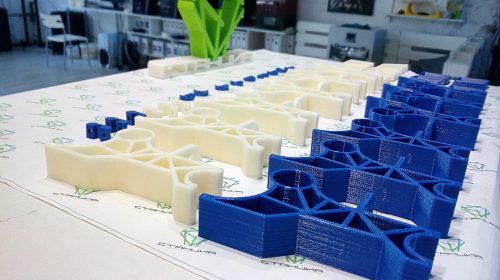 Серыйные детали, печатаемые на 3D-принтере